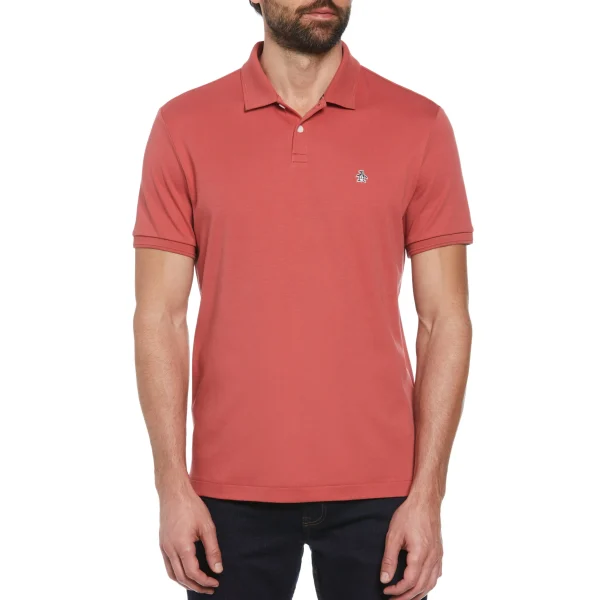 Original Penguin Organic Cotton Interlock Daddy Polo