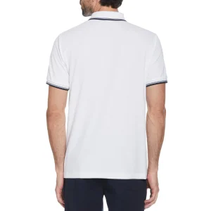 Original Penguin Organic Cotton Pique Polo with Tipped Collar