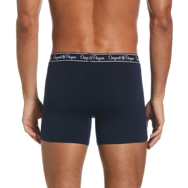 Original Penguin 3 Pack Solid Contour Boxer Brief