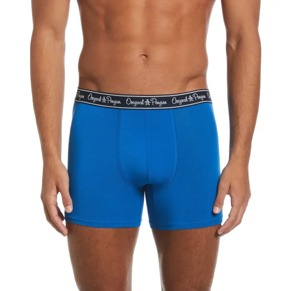 Original Penguin 3 Pack Solid Contour Boxer Brief