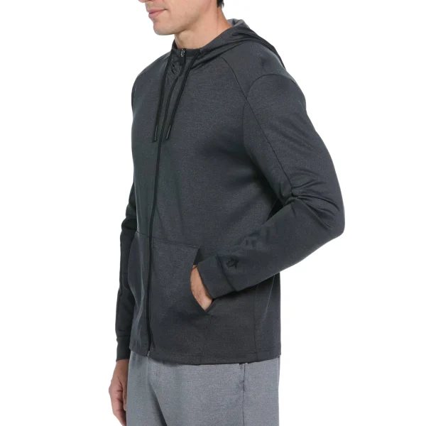 Original Penguin Penguin Sport Full Zip Midweight Pieced Hoodie