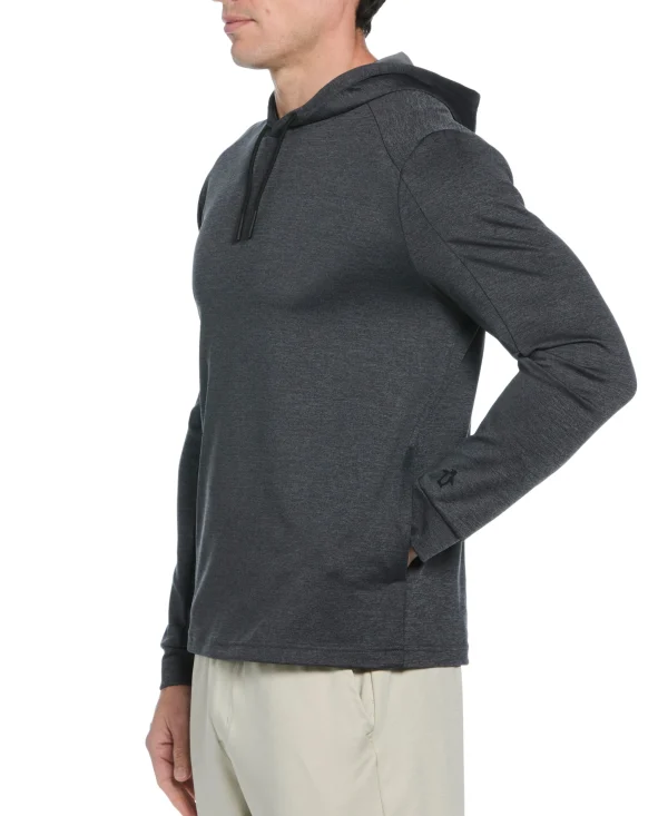 Original Penguin Penguin Sport Long Sleeve Midweight Pieced Crew Neck Pull Over