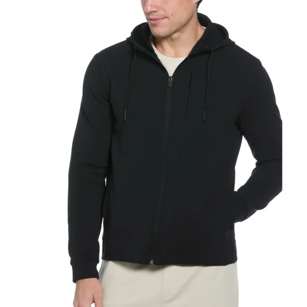 Original Penguin Penguin Sport Micro Texture Full Zip Hoodie Jacket