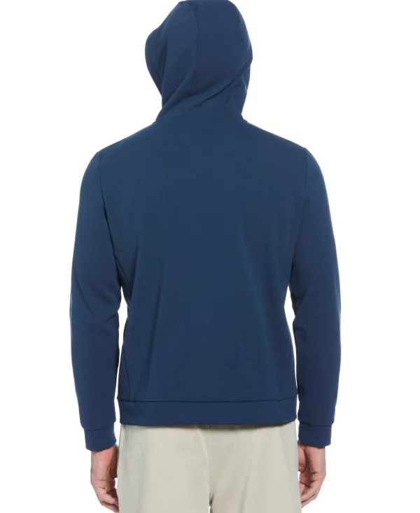 Original Penguin Penguin Sport Micro Texture Full Zip Hoodie Jacket