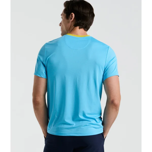 Original Penguin Performance Ventilated Blocked Tennis Crew Tee