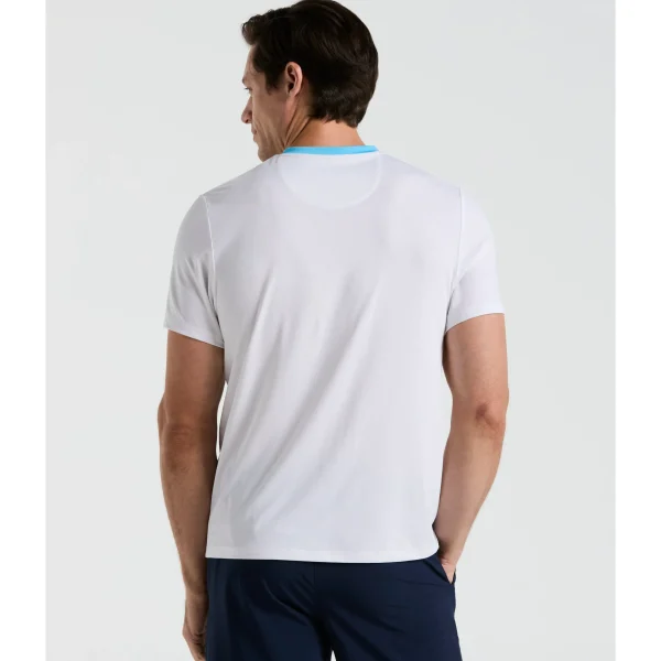 Original Penguin Performance Ventilated Blocked Tennis Crew Tee