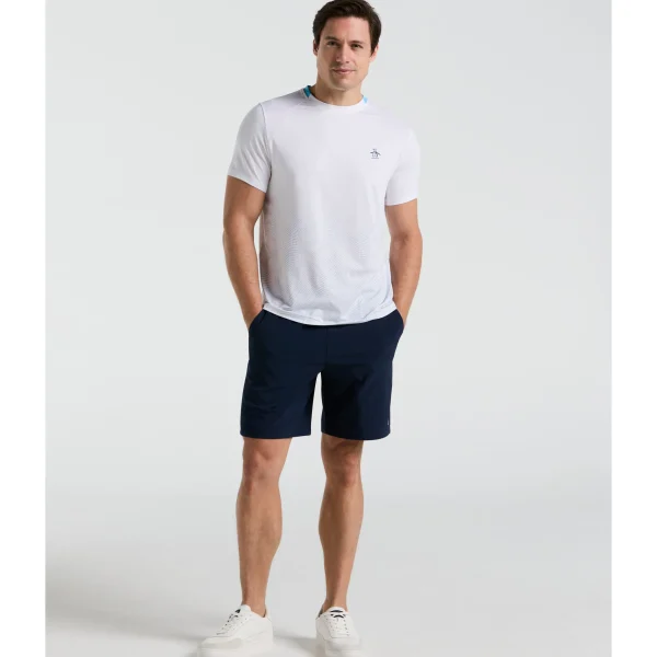 Original Penguin Performance Ventilated Blocked Tennis Crew Tee