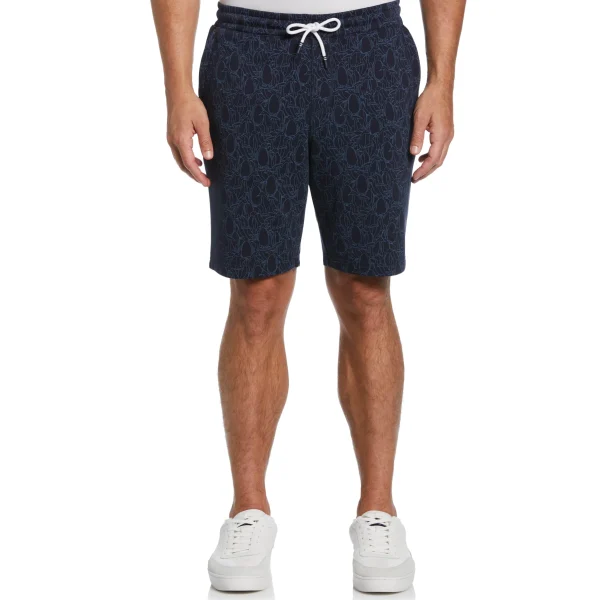 Original Penguin Pete Print Drawstring Shorts