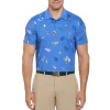 Original Penguin Pete’s Game Print Golf Polo