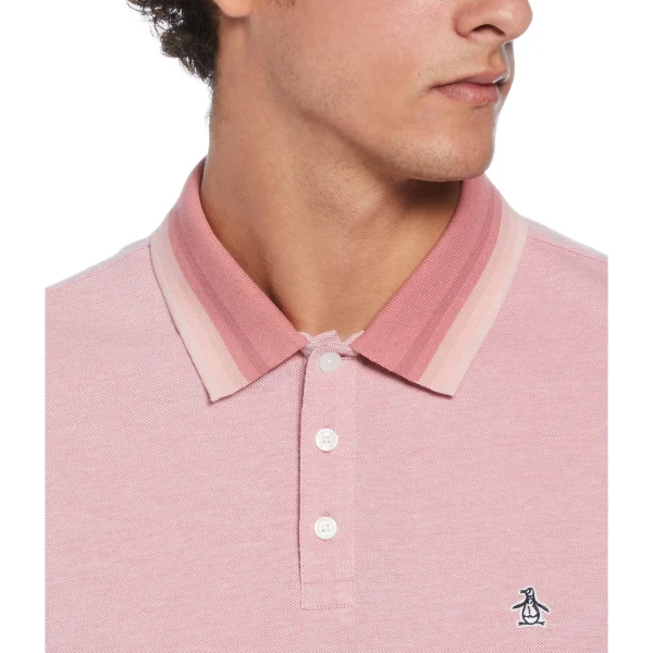 Original Penguin Pique Polo with Tipping