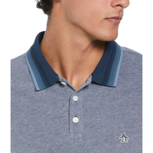 Original Penguin Pique Polo with Tipping