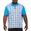 Original Penguin Plaid Front Polo