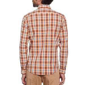 Original Penguin Poplin Plaid Shirt