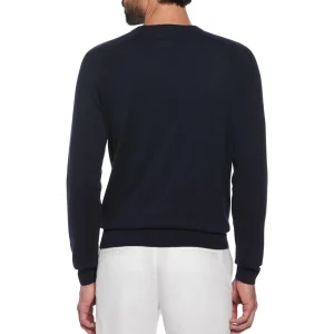 Original Penguin Raglan Crew Neck Sweater