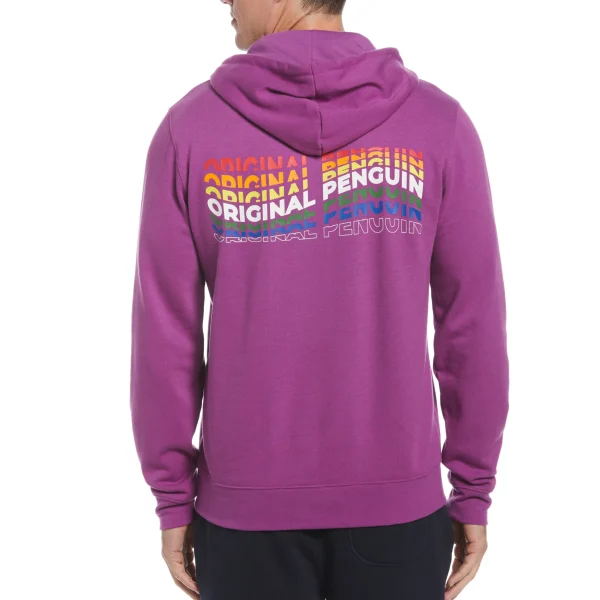 Original Penguin Rainbow Pete Pride Hoodie