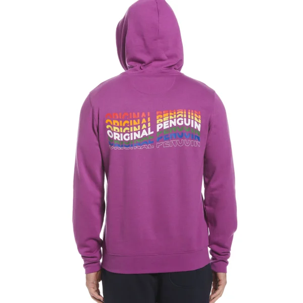 Original Penguin Rainbow Pete Pride Hoodie