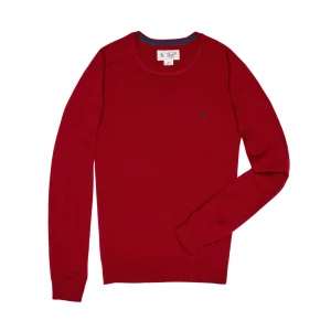 Original Penguin Ribbed Cuff Crew Neck Sweater