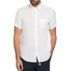 Original Penguin Short Sleeve Washed Linen Shirt