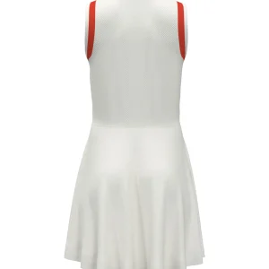 Women Original Penguin Sleeveless Illusion Mesh Tennis Dress