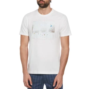 Original Penguin Snow Photo Tee