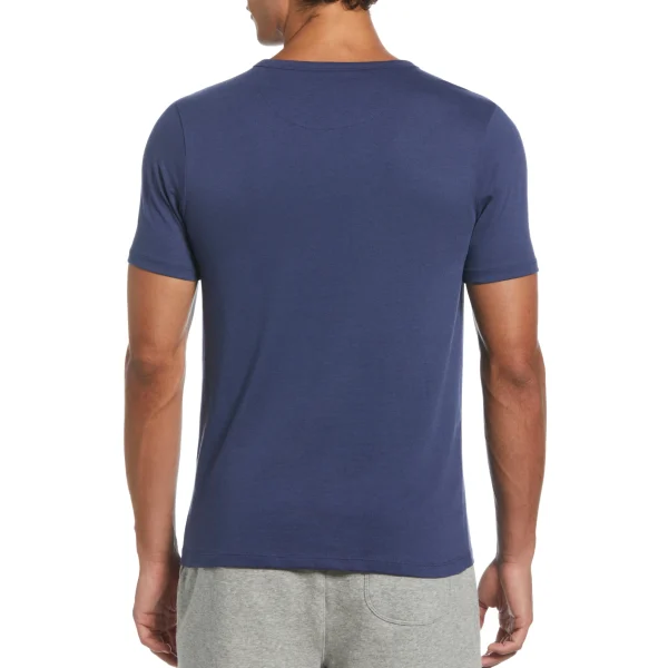 Original Penguin Solid Henley Tee