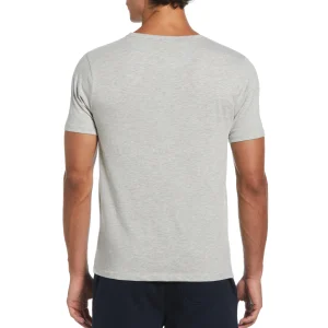 Original Penguin Solid Henley Tee