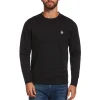 Original Penguin Sticker Pete Fleece Crew Neck