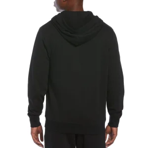 Original Penguin Sticker Pete Full-Zip Fleece Hoodie