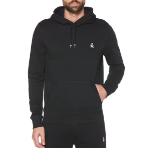 Original Penguin Sticker Pete Pullover Fleece Hoodie