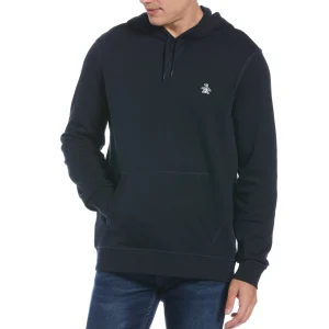 Original Penguin Sticker Pete Pullover Fleece Hoodie