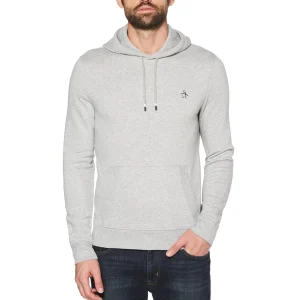 Original Penguin Sticker Pete Pullover Fleece Hoodie