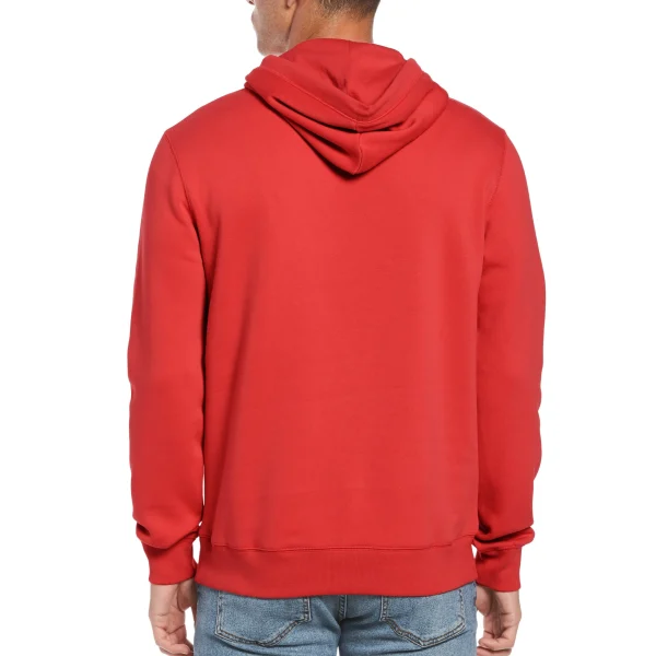 Original Penguin Sticker Pete Pullover Fleece Hoodie