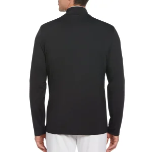 Original Penguin Technical Earl 1/4 Zip Long Sleeve Golf Sweater