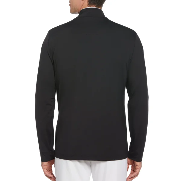 Original Penguin Technical Earl 1/4 Zip Long Sleeve Golf Sweater