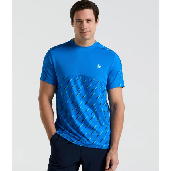 Original Penguin Tennis Performance Ball Block Tee