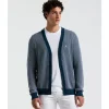 Original Penguin Tuck Stitch Cardigan Sweater