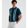 Original Penguin Vertical Stripe Sweater Polo