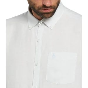 Original Penguin Washed Linen Shirt