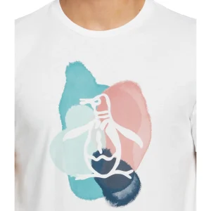 Original Penguin Water Colour Pete Graphic Tee