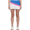 Women Original Penguin Women's Asymmetrical Color Block Pleated Tennis Skort