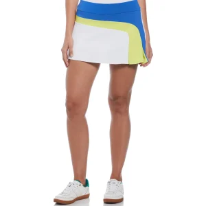 Women Original Penguin Women's Asymmetrical Color Block Skort