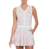 Women Original Penguin Women's Checkerboard Print Flounce Tennis Dress