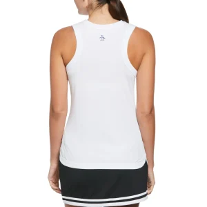 Women Original Penguin Women's Essential Ribbed Tennis Tank