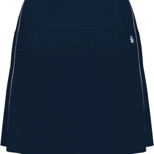 Women Original Penguin Women's High Waisted Colorr Block Golf Skort With Pleats