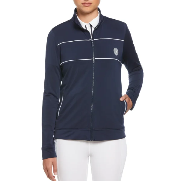 Women Original Penguin Women's Performance Track Style Tennis Jacket