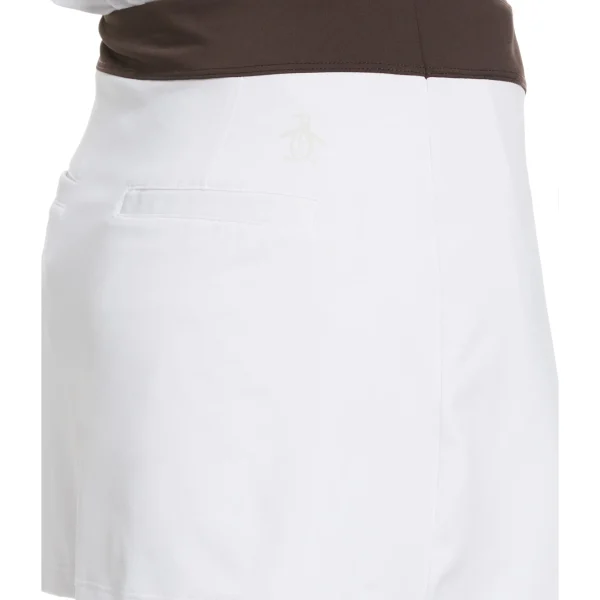 Women Original Penguin Women's Tennis Asymmetrical Pleated Skort