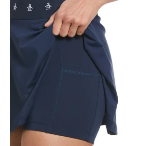 Women Original Penguin Women's Tennis Skort with Elastic Waistband