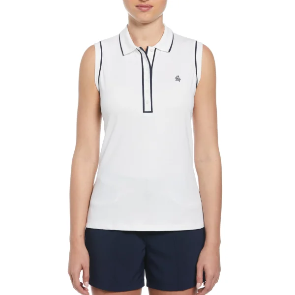 Women Original Penguin Women's Veronica Sleeveless Golf Polo