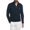 Original Penguin 1/4 Zip Cotton Jersey Sweater