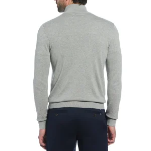 Original Penguin 1/4 Zip Cotton Jersey Sweater